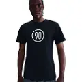 Nike Total 90-fodbold-T-shirt til mænd - sort