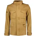 Superdry Superdrytil mænd. M5012166A Rookie feltjakke brun (XXL), Casual, Bomuld