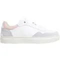 Pepe Jeans Pepe Jeanstil kvinder. PLS00042 Camden Collar lædersko hvid (41), Fast, Ruskind, Blonder, Casual