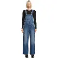 G-Star G-Startil kvinder. D24398-E107-H452 Dungarees med lige ben blå (XS), Casual, Denim, Bæredygtig, Genbrugsbomuld