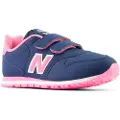 New Balance New Balanceunisex til børn. PV500V1 Træningssko 500 Hook & Loop lilla blå (29), Stof, Fast, Blonder, Casual, børnetøj