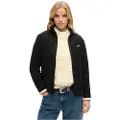 Superdry Superdrytil kvinder. W2012375A Fleece fleece sort (S), Casual, Polyester