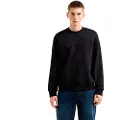 Armani Exchange AIX Armani Exchangetil mænd. XM000733AF13047UC001 Bonded sweatshirt sort (M), Casual, Bomuld