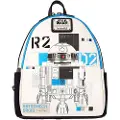 Loungefly Star Wars Kraften Af Kraften Af Astromech Droid Mini Rygsæk