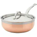 Hestan - Pande CopperBond Essential diameter 24 cm, 3,7 liter - Kobber - Stegepander & grillpander - - Homeroom
