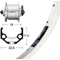 Winora Rigida Zac 19 Qr Dynamo Shimano Dh3n30 Landevejscyklens Forhjul