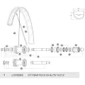Mavic E-xa Elite 19 Baghjul