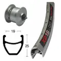 Exal Xp19 Qr Dynamo Shimano Nx32 Forhjul