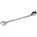 Bahco Chrome Finish 1/4´´ 128 Mm Kombinationsnøgle Med Skralde