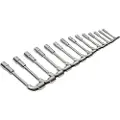 Bahco Metric Double End Offset With 6x6 Point Dynamic-drive Profile Socket Set Topnøgle 14 Enheder