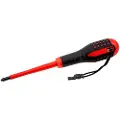 Bahco Elektrisk Isolert Ergo Phillips-skruetrækker Med Aramidfiberbelagt Kabel Ph4x200 Mm