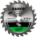 Bahco Trådløs Cirkelsavklinge Med 24 Tænder Til Træsave 136 Mmx10 Mm
