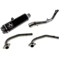 Arrow Indy Race Dark T-max 560 2021 Titanium Homologeret Fuldlinjesystem