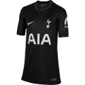 Nike Tottenham Hotspur 2025/26 Stadium Away Nike Dri-FIT Replica-fodboldspillertrøje til større børn - sort