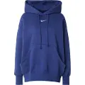 Nike Oversized Nike Sportswear Phoenix Fleece-pullover-hættetrøje til kvinder - blå