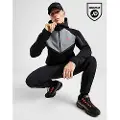 Nike Tech Windrunner-fleecejakke med lynlås til mænd - sort