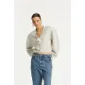 ROTATE Rotatetil kvinder. 1142762344 Florina cardigan grå (M), Casual, Bomuld