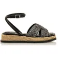 MARIAMARE Mariamaretil kvinder. 68585 Sandaler 68585 sort (37), 3-5 cm, Spænder, Casual