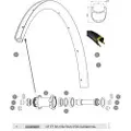 Mavic Ksyrium Pro Carbon Slc Disc Hr Forhjulsfælg