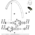 Mavic Ksyrium Pro Disc 17c Forhjulsfælg