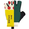 Santini Combo Tour De France Official General Leader Fingerløse Handsker