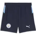 Puma Manchester City 25/26 Shorts Youth, Clothing, Deep Navy/Light Blue, 11-12Y