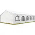 TOOLPORT 5x10m, Partytelt, PE-teltdug, hvid