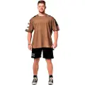 Nebbia Washed-off Oversized Lifting Club 368 T-shirt Med Korte ærmer