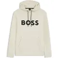 Hugo Boss BOSStil mænd. 50551457 Soody Zone sweatshirt i beige (S), Casual, Bomuld