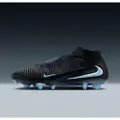 Nike Phantom 6 High Elite-fodboldstøvler til græs - sort