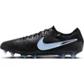 Nike Tiempo Legend 10 Elite-fodboldstøvler (low-top) til græs - sort