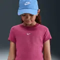 Nike Sportswear Cropped-T-shirt til større børn (piger) - lilla