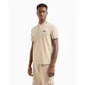 EA7 EA7til mænd. 8NPF16_PJVUZ Polo Piqué Core beige (3XL), Casual, Sport, Bomuld, Multisport, Korte ærmer