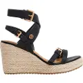 Pepe Jeans Pepe Jeanstil kvinder. PLS90685 Waynas sandaler sort (37), 5-8 cm, Spænder, Casual