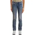 G-Star G-Startil kvinder. D26424-D503-H072 Jeans Midge Slim Straight blå (26/32), Casual, Denim, Økologisk bomuld, Bæredygtig