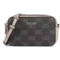 Liu Jo Liu Jotil kvinder. AF5100-E0668 Sort monogram-skuldertaske (OSFA), Casual, Polyuretan