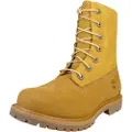 Timberland Timberlandtil kvinder. TB18329R2311 Autentiske brune vandtætte læderstøvler (37 W), Fast, 1-3 cm, Casual, Gul