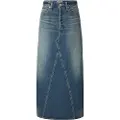 Levi's Levi'stil kvinder. A8727-0014 Icon nederdel blå (26), Casual, Bomuld, Denim