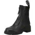 Camper Campertil kvinder. K400776-001 Milah læderstøvler sort (40), 1-3 cm, Lynlås, Casual