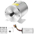Vevor 2000W elektrisk børsteløs DC-motorsæt - 60V 4500 o/min motor med opgraderet hastighedsregulator til gokarts, elcykel, motorcykel, scooter