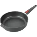Woll Sauterpande TITANIUM NOWO 28 cm, til induktion, aftageligt håndtag, titanium, WOLL