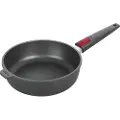 Woll Sauterpande TITANIUM NOWO 24 cm, aftageligt håndtag, titanium, WOLL