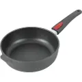 Woll Sauterpande TITANIUM NOWO 24 cm, til induktion, aftageligt håndtag, titanium, WOLL