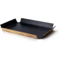 Continenta Serveringsbakke 45 x 34 cm, skridsikker, sort, Continenta