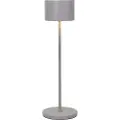 Blomus Bærbar bordlampe FAROL 33 cm, LED, grå, Blomus
