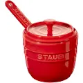 Staub Sukkerskål 250 ml, rød, keramik, Staub