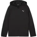 Puma Evostripe Full-Zip Hoodie Youth, Clothing, Black, 13-14Y