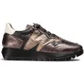 Wonders Wonderstil kvinder. A-2491 Sneakers i læder Odisei 91 sort (37), 1-3 cm, Blonder, Casual