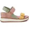 Xti Xtitil kvinder. 14384807-NUDE Sandaler 143848 nøgen (38), 5-8 cm, Velcro, Casual, Hudfarvet