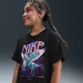 Nike Sportswear-T-shirt til større børn (piger) - sort